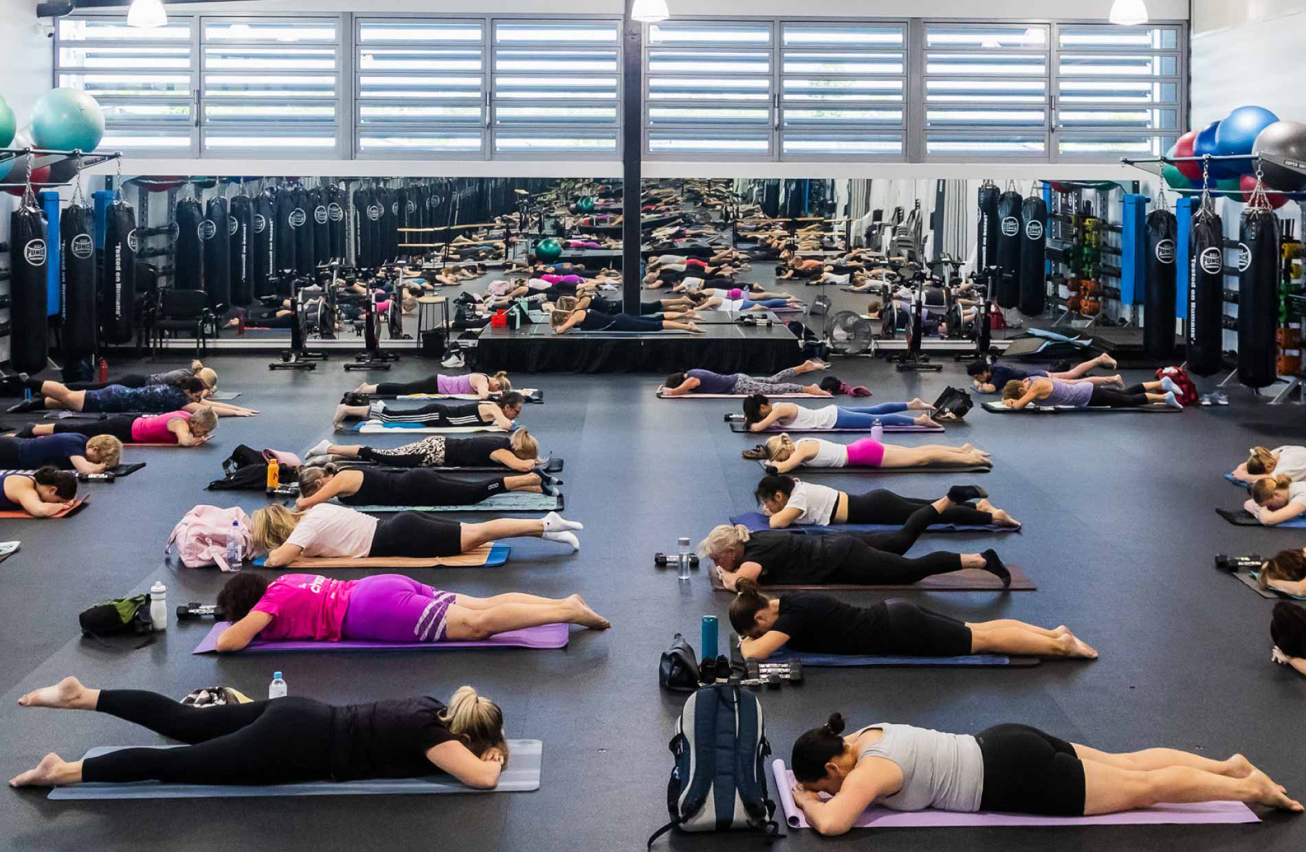 Yoga Class in Terry Mackenroth Community Gym
