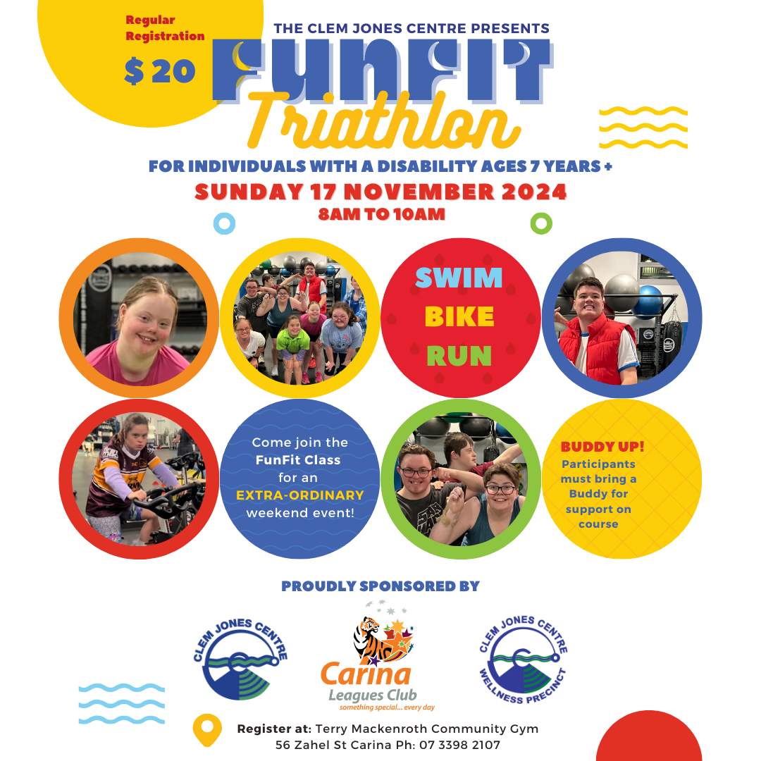 FunFit Triathlon presented by Clem Jones Centre