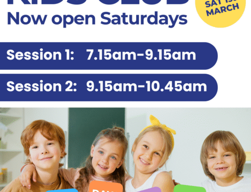 Kids Club Now Open Saturdays – More Me-Time For Parents